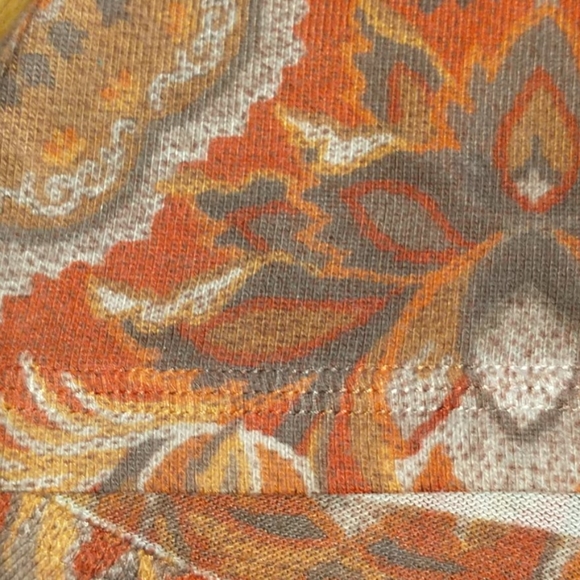 Soft surroundings Spice Market Top Size L earthy Bohemian - Picture 7 of 10